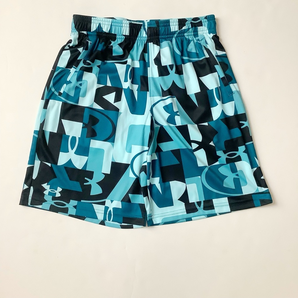 NWT Under Armour Teal Logo Shorts